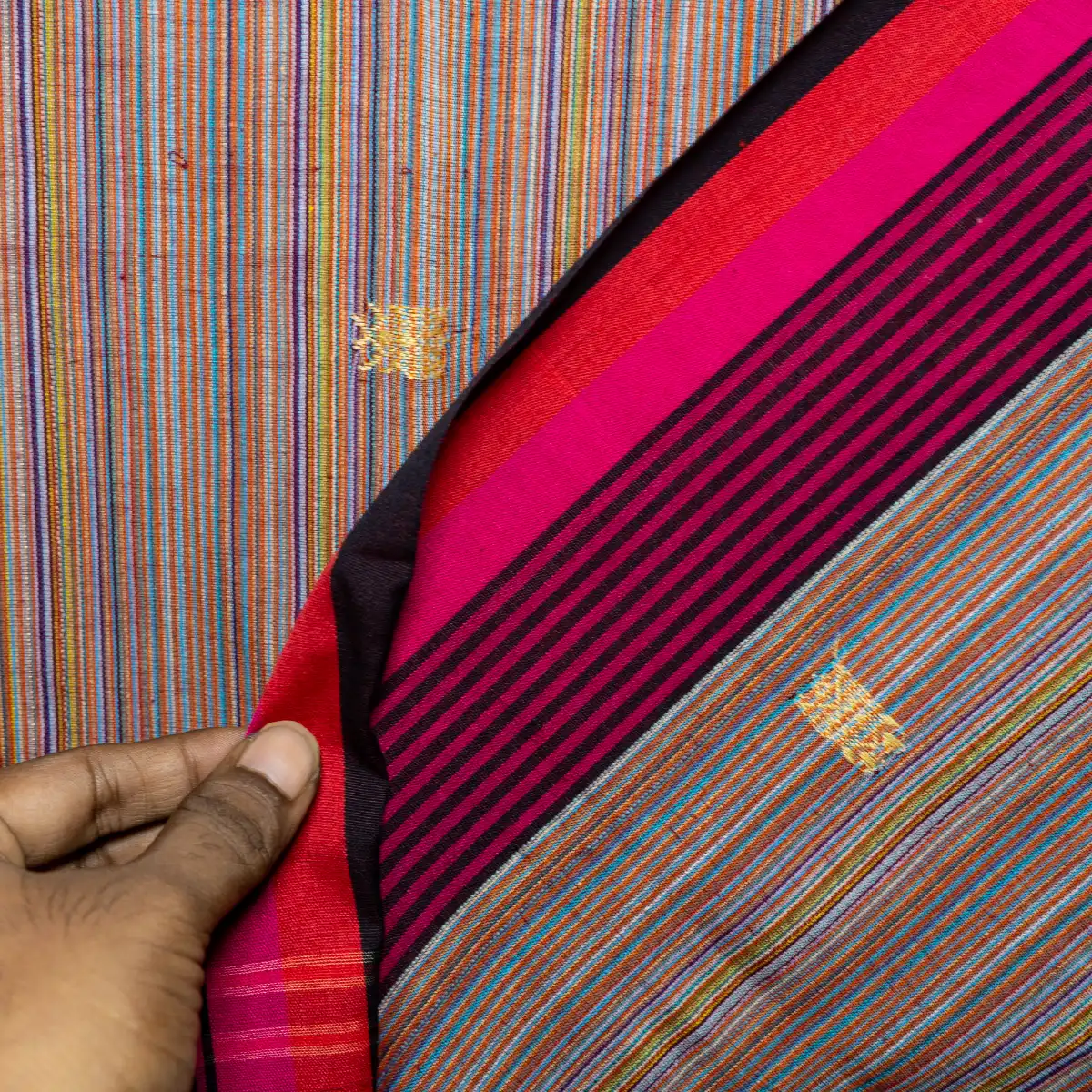 KHADI HANDLOOM PURE COTTON SAREE