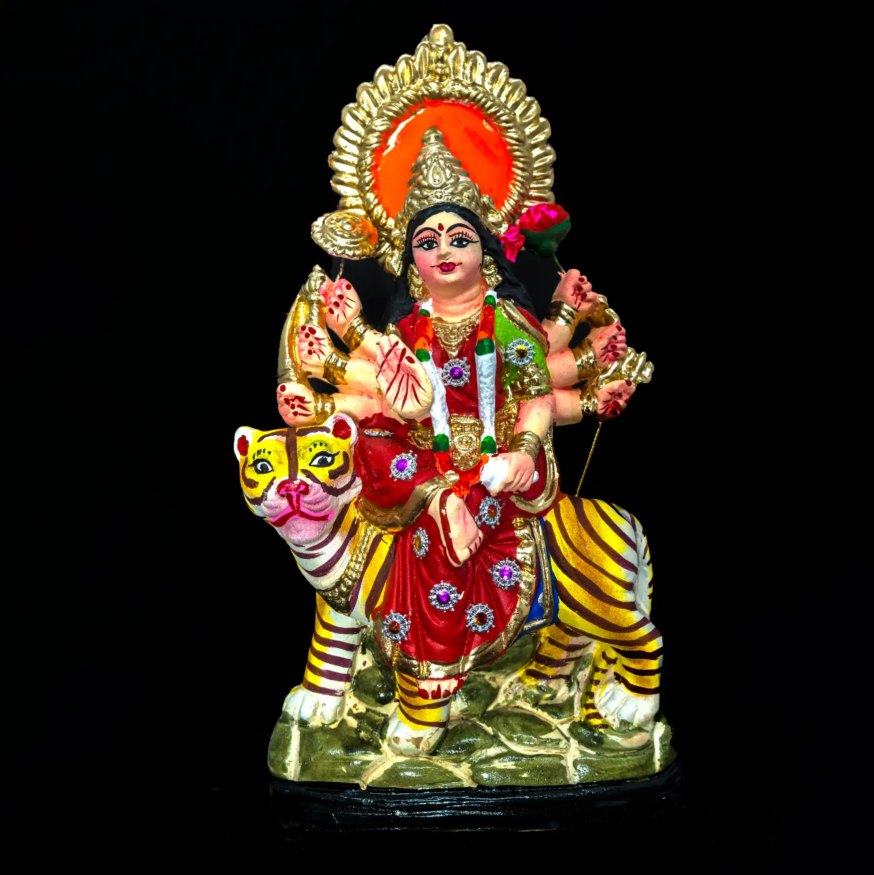 Durga statue Sherawali Matarani ma MollisArts