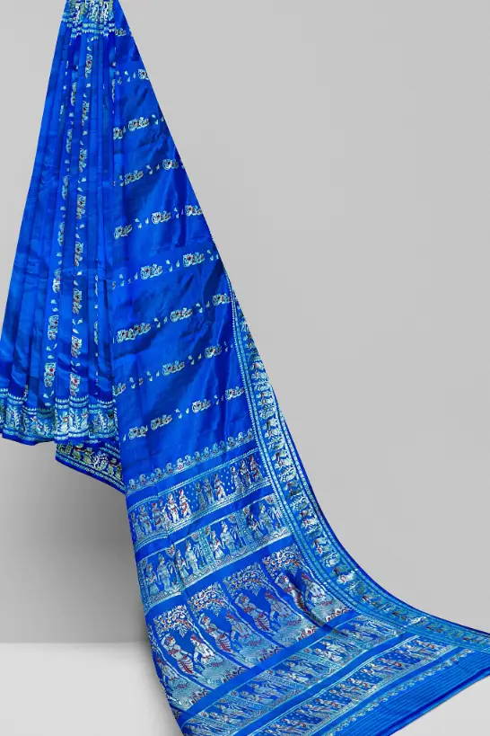 Pure silk baluchari saree MollisArts