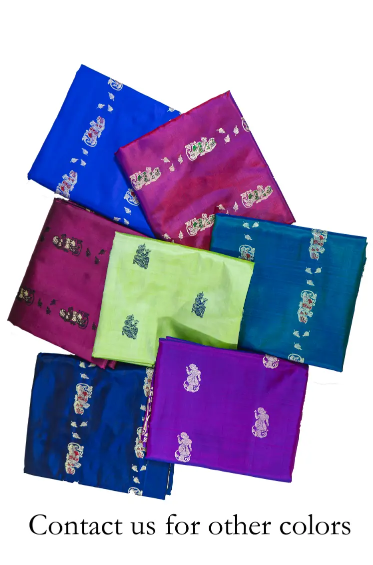 Vivid baluchari saree MollisArts
