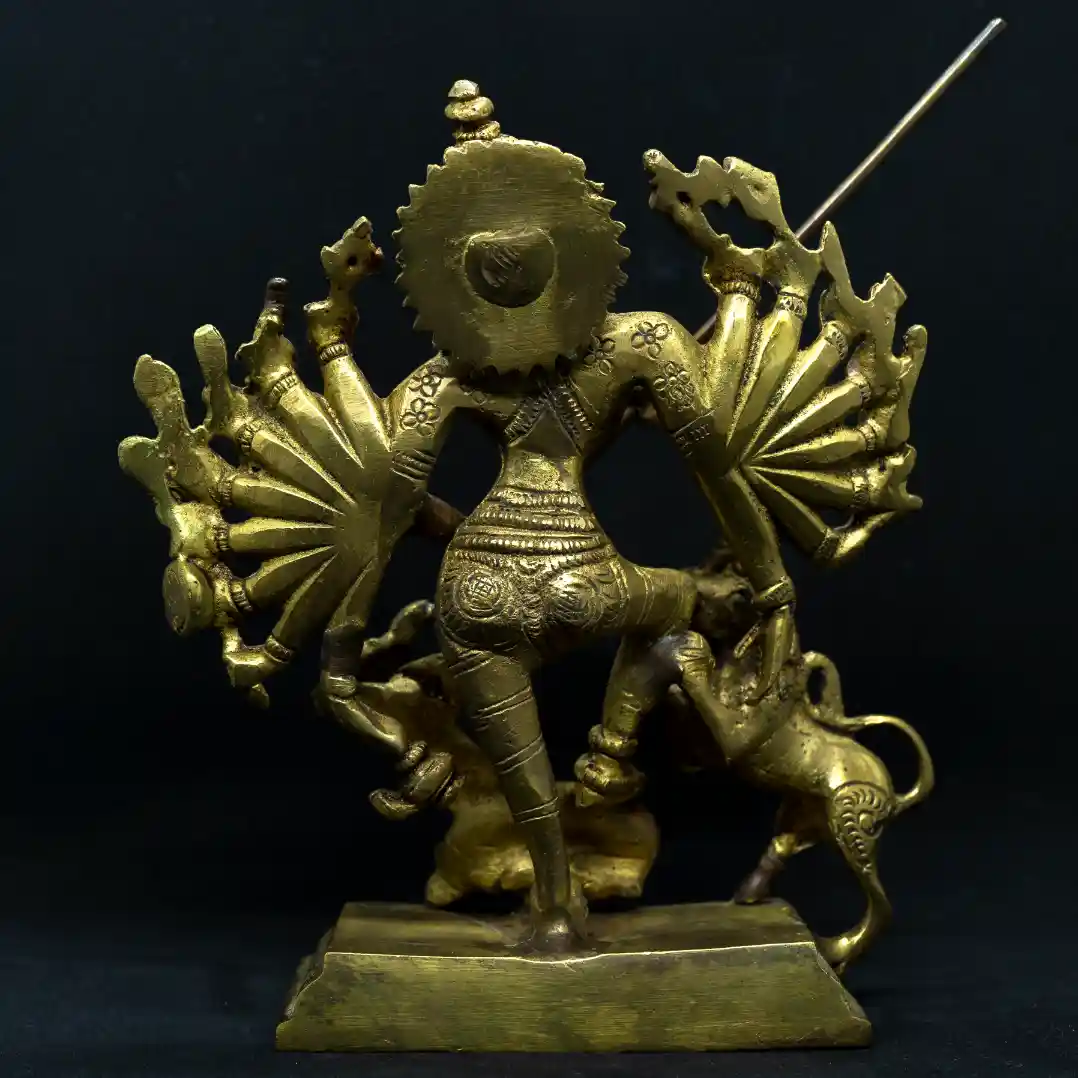 indian brass hindu idol