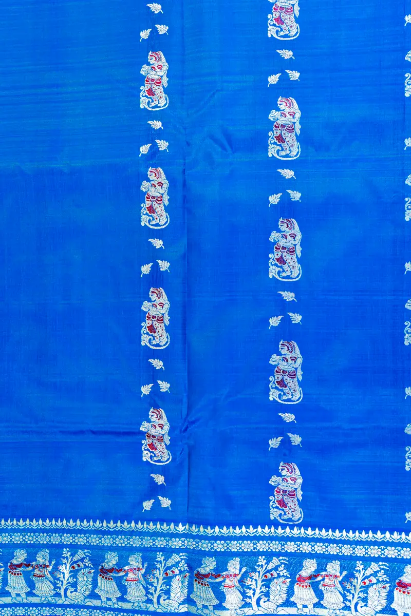 silk baluchari saree MollisArts