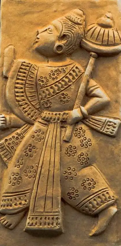 vishnu das avatar wall art terracotta tiles 0010