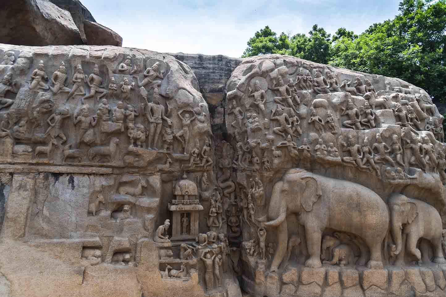 Ancient Stone Sculptures Mahabaleshwar